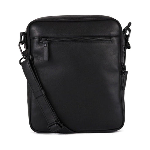 Gianni Conti Herren Leder Schultertasche 2 Zips